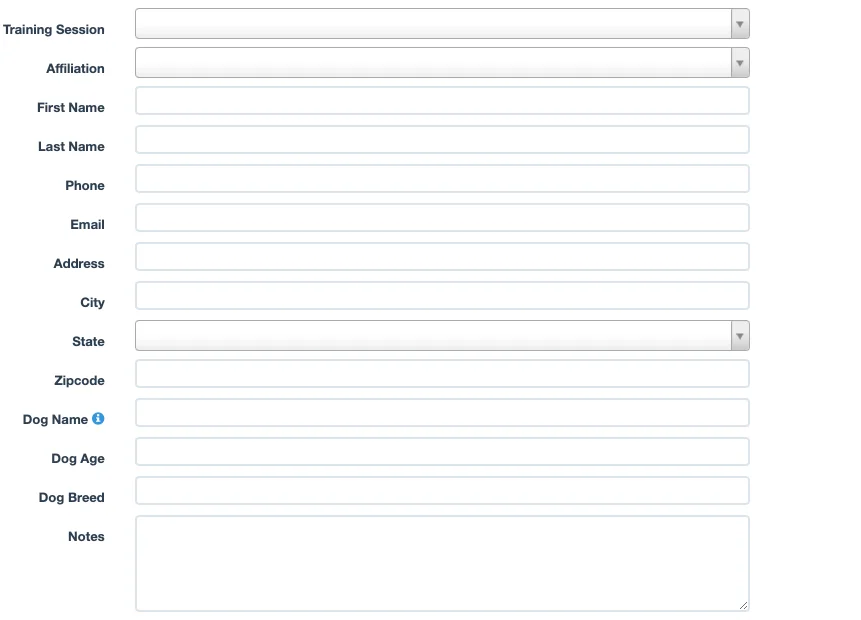 Enrollment Form