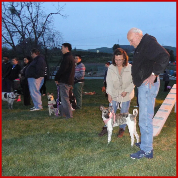 Brent Cooper teaching Adopt A Doggie Owners Brent Cooper teaching Adopt A Doggie Owners